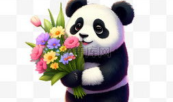 大熊猫漫画,自然界的“国宝”风采