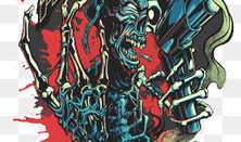 骷髅漫画图片,死亡与幽默的跨界演绎